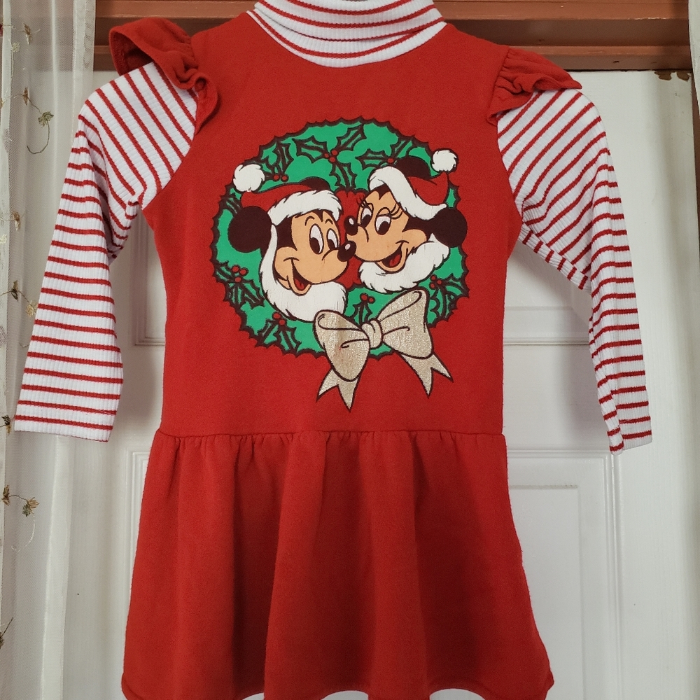 Walt Disney vintage Christmas dress